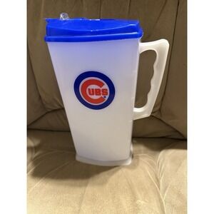 Chicago Cubs Plastic Drink Pitcher‎ with Lid